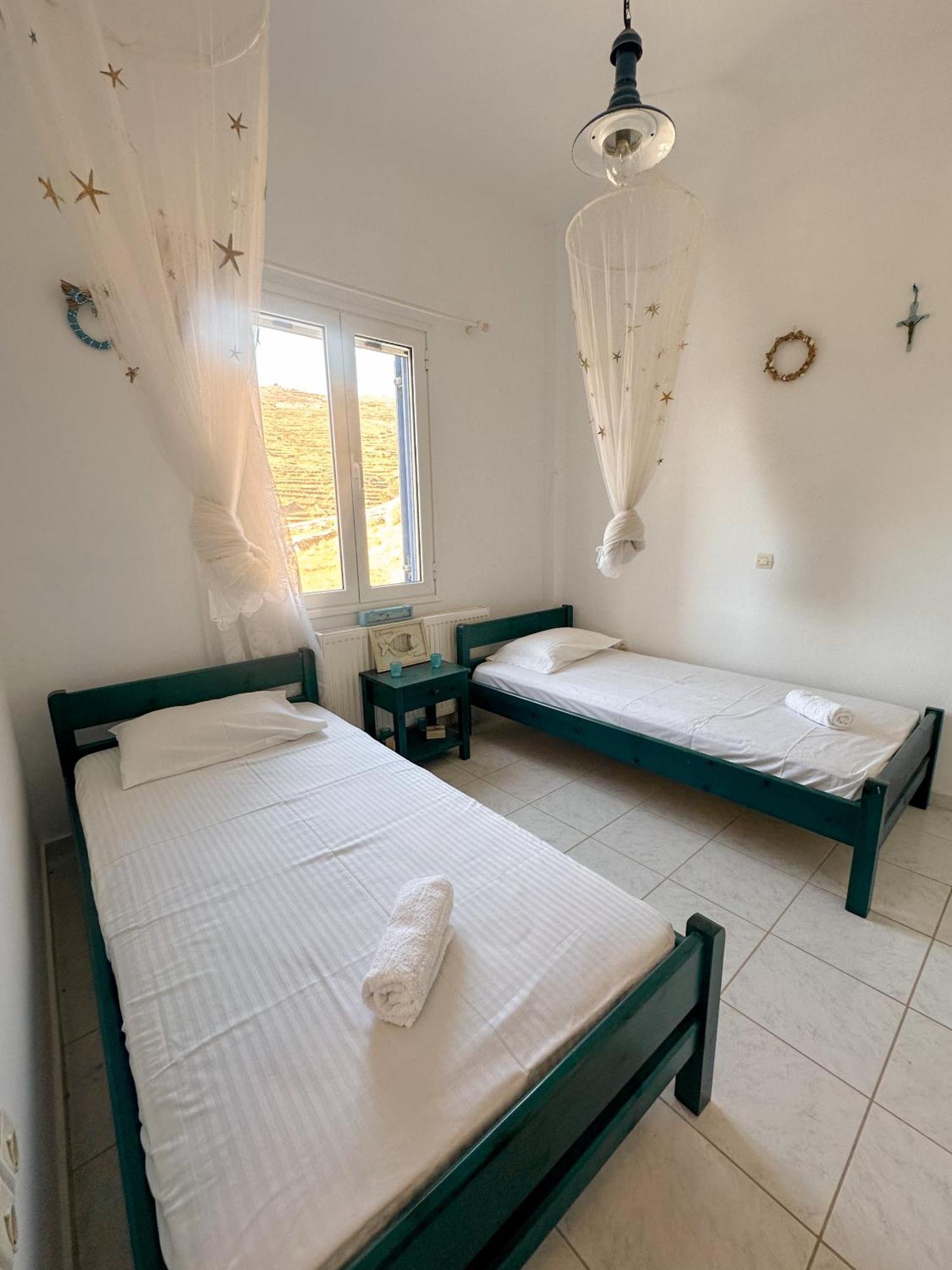 Blue Orison House Tinos For 5 Persons With Seaview Villa Perastra Eksteriør bilde