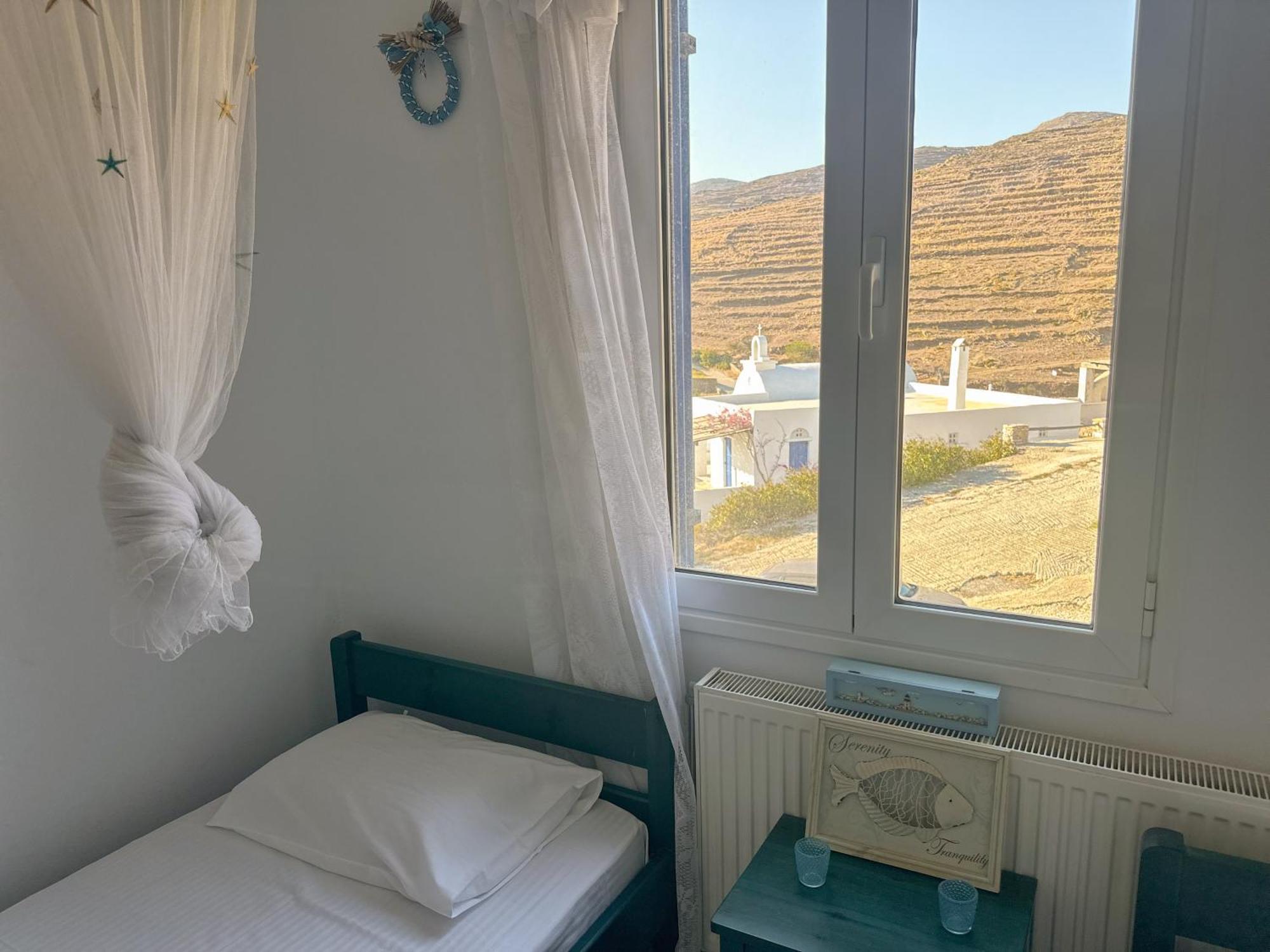 Blue Orison House Tinos For 5 Persons With Seaview Villa Perastra Eksteriør bilde