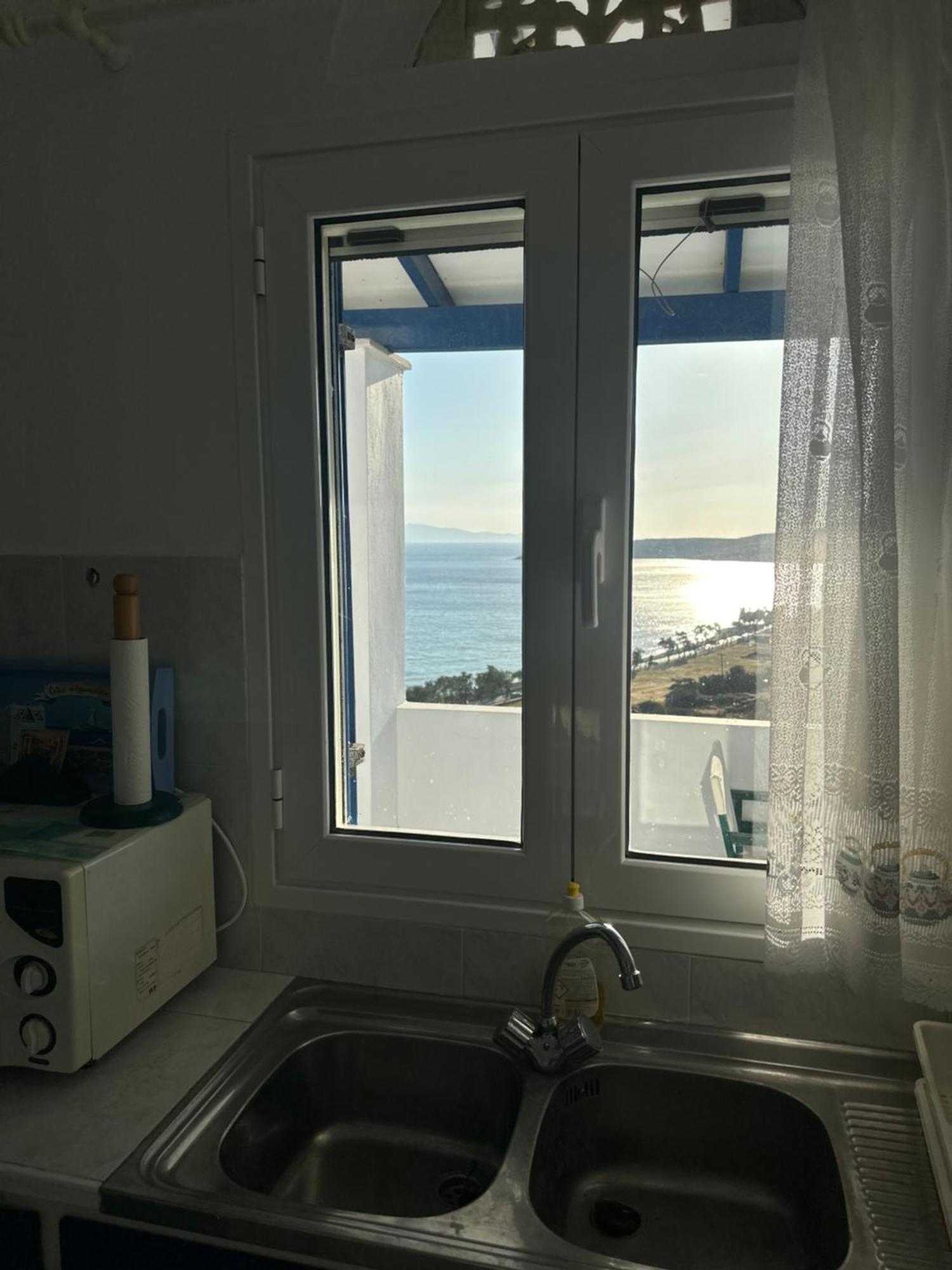 Blue Orison House Tinos For 5 Persons With Seaview Villa Perastra Eksteriør bilde