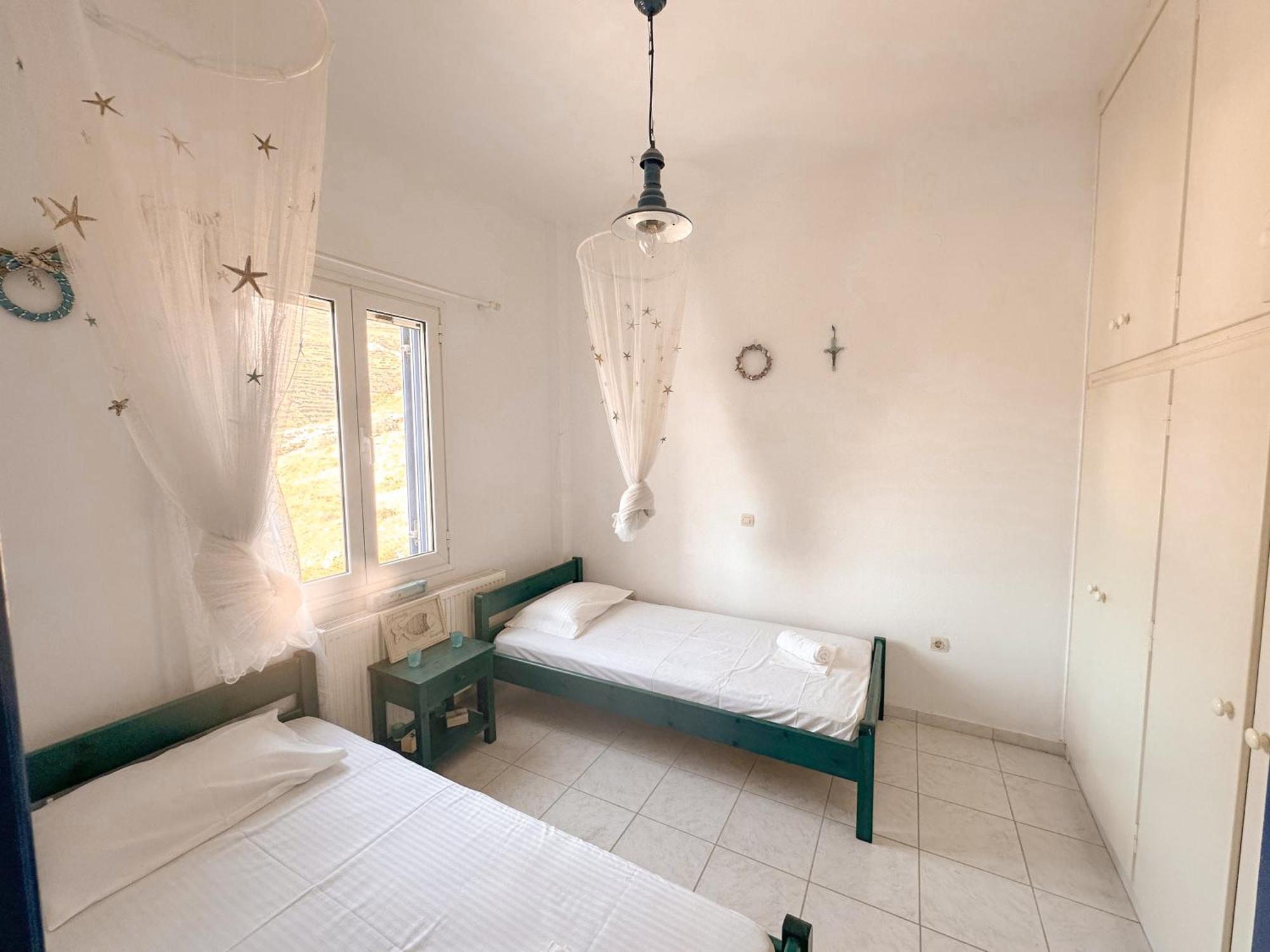 Blue Orison House Tinos For 5 Persons With Seaview Villa Perastra Eksteriør bilde