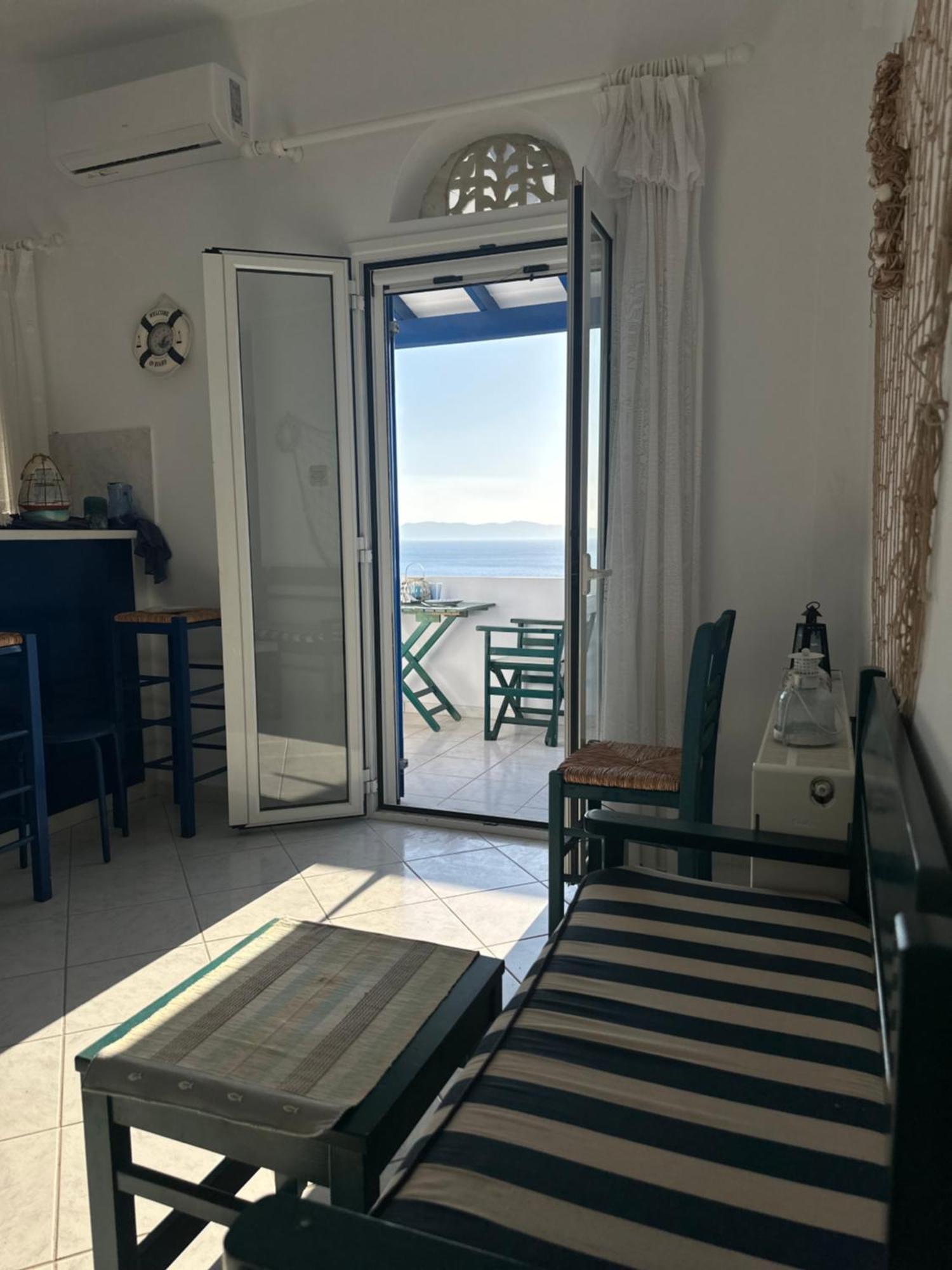 Blue Orison House Tinos For 5 Persons With Seaview Villa Perastra Eksteriør bilde